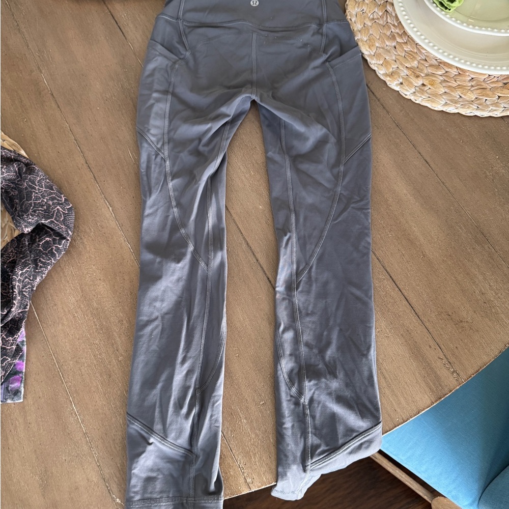 Lululemon Athletica Charcoal Leggings
